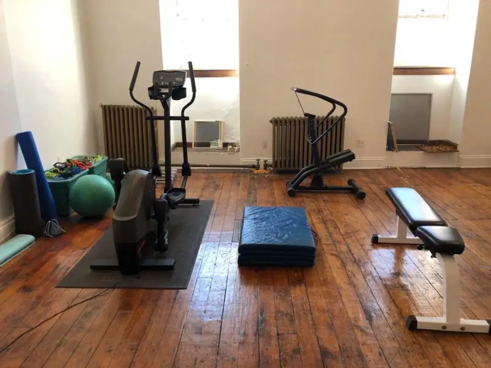Furnished room near Pratt Institute, Fort Greene — in-building gym