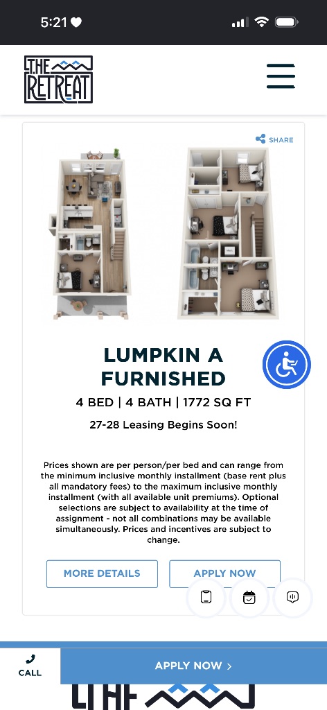 Lease takeover at The Retreat at Denton starting January 2027 — photo 5